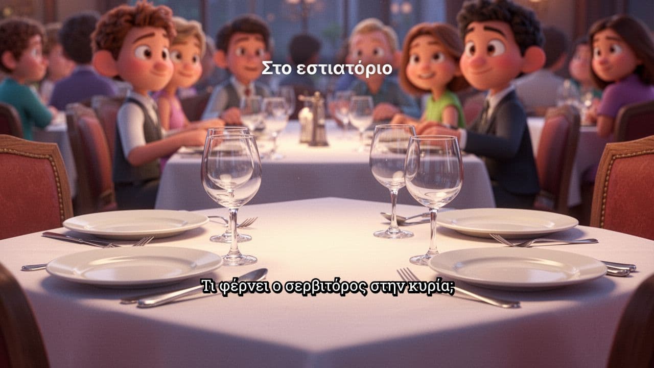 Στο εστιατόριο