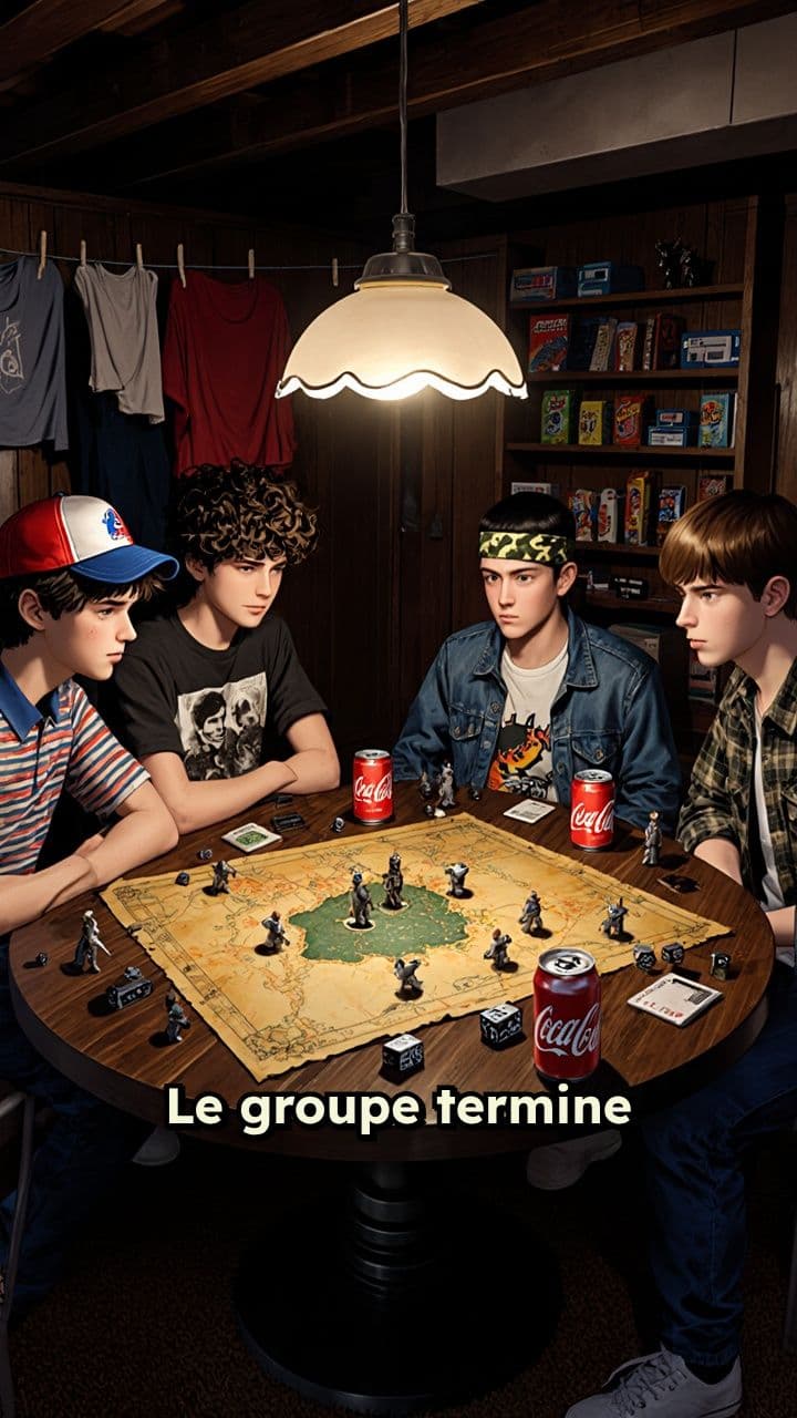 Dernière partie dans le sous-sol Wheeler