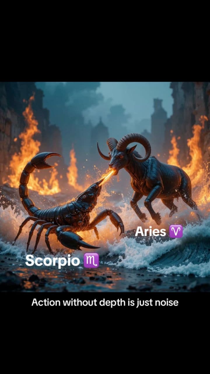 The Sacred Pact of Aries and Scorpio