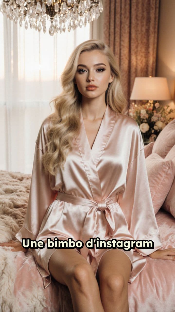 Routine maquillage d'une bimbo d'Instagram