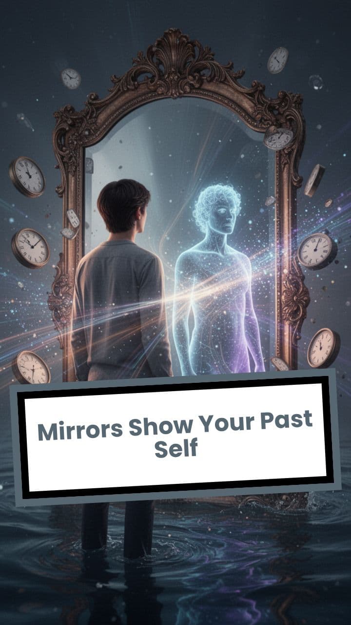 Mirrors Show Your Past Self