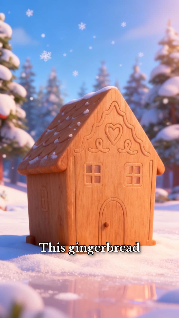 Gingerbread Man's Winter Parkour Adventure