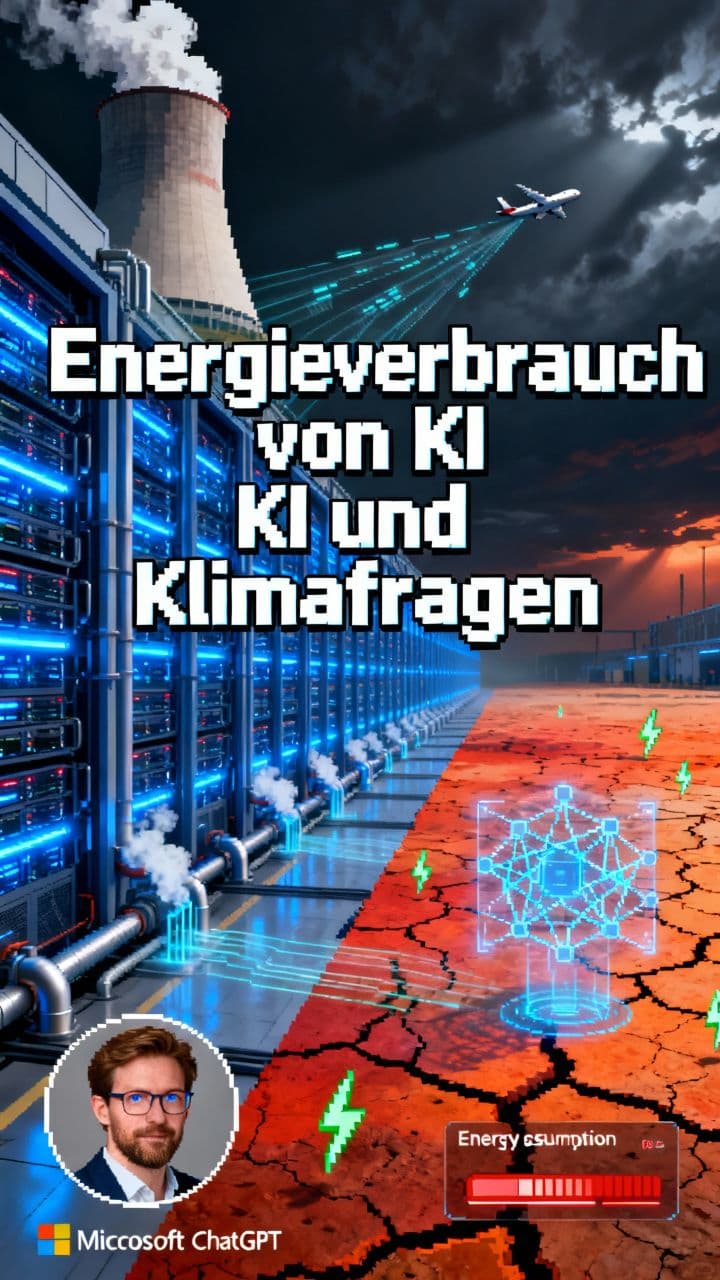Energieverbrauch von KI und Klimafragen
