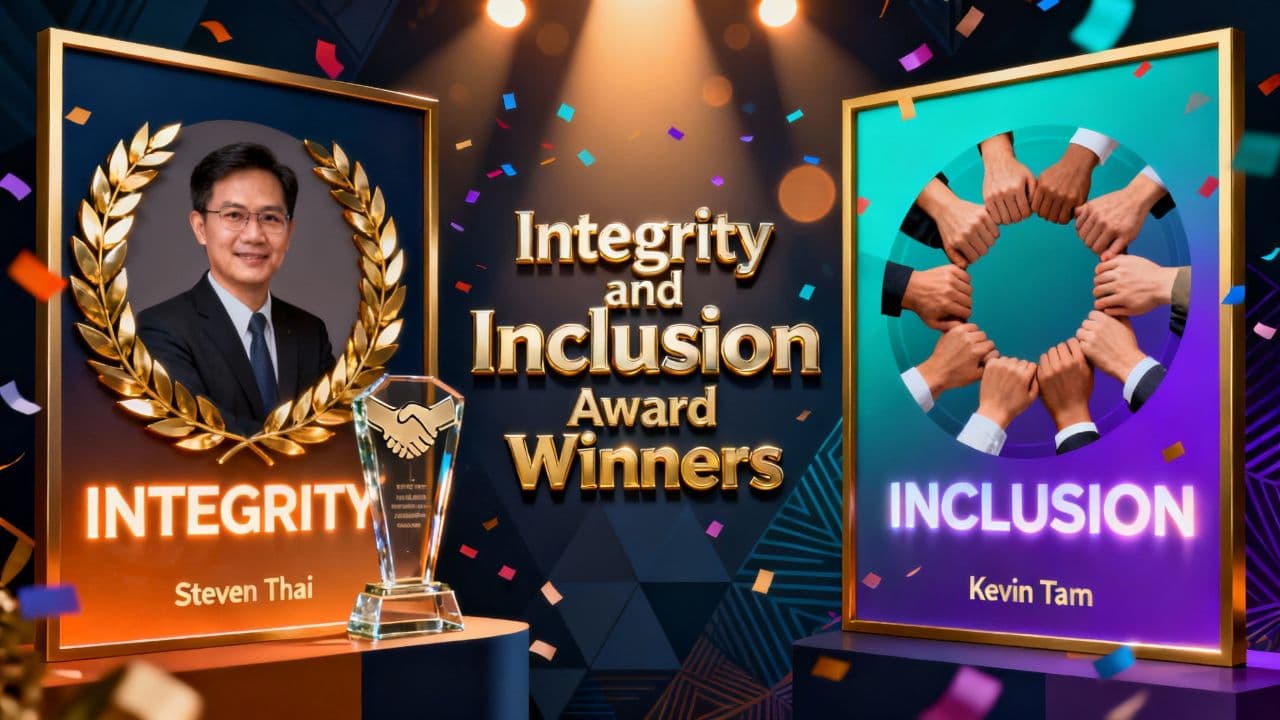 Integrity and Inclusion Award Winners