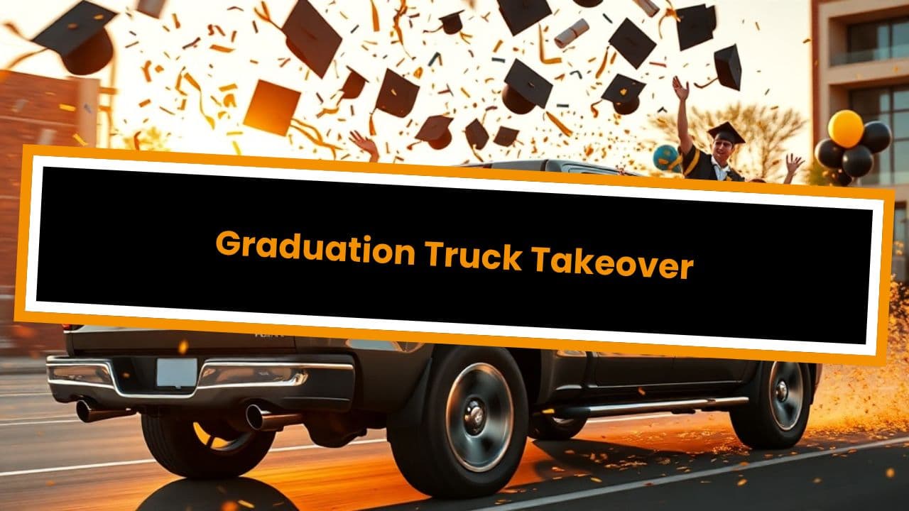 Graduation Truck Takeover