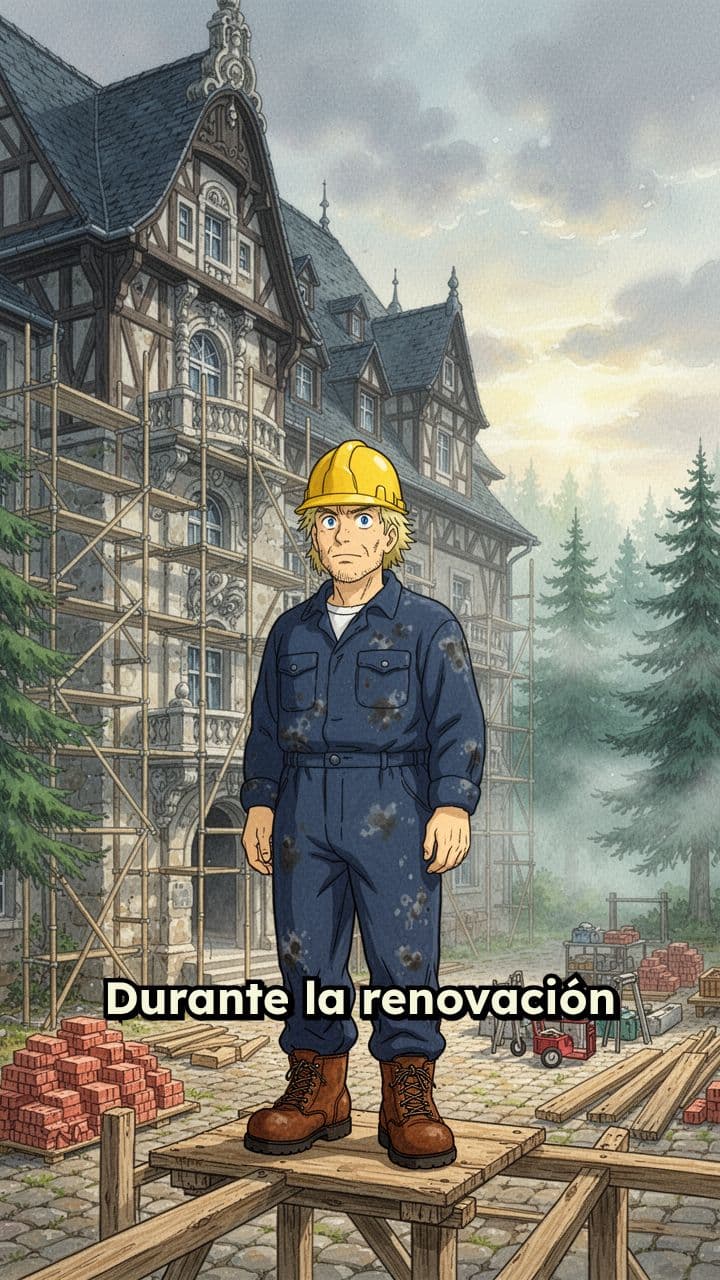 La habitación sellada del hotel alemán