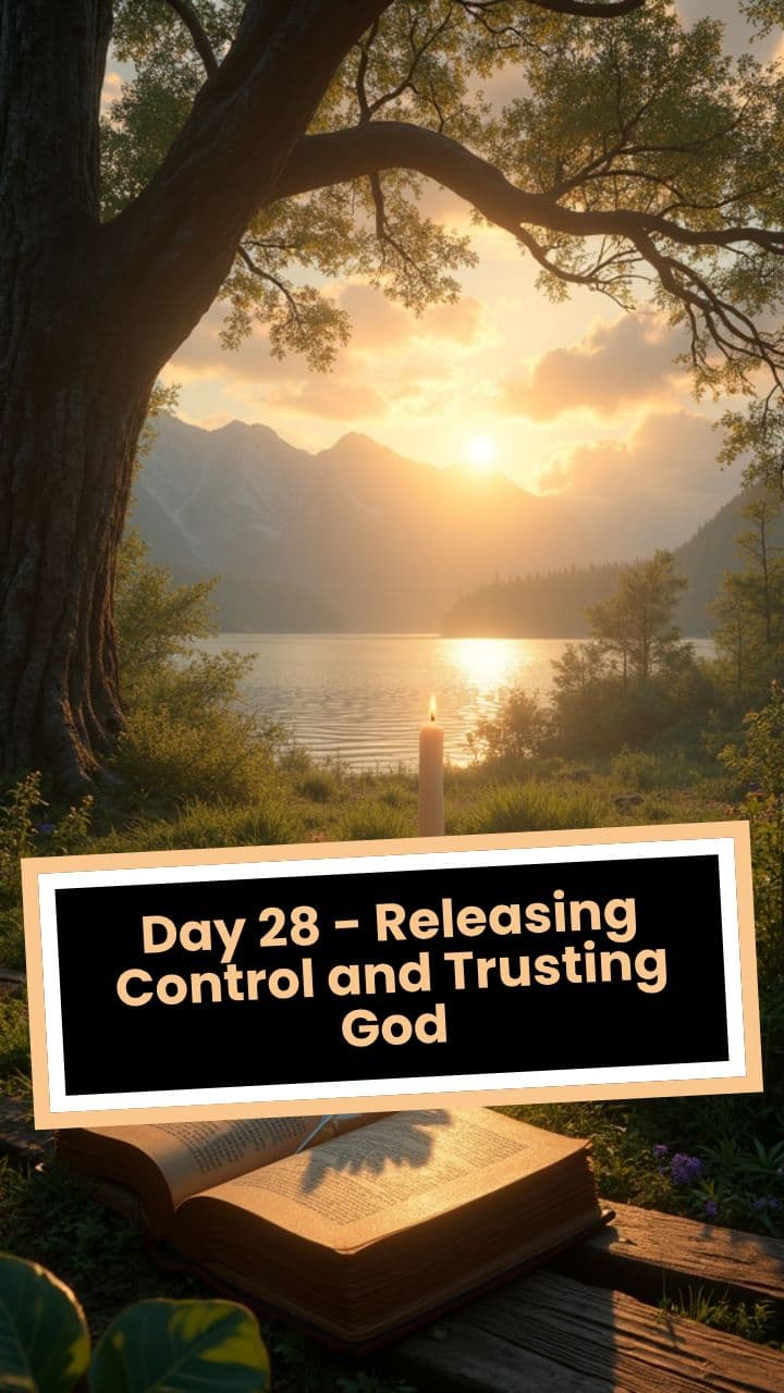 Day 28 - Releasing Control and Trusting God