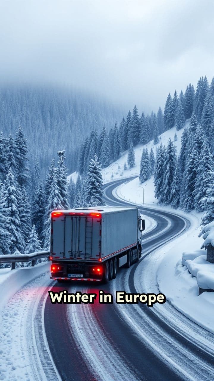 Winter Warriors: Truck Drivers' Sacrifice