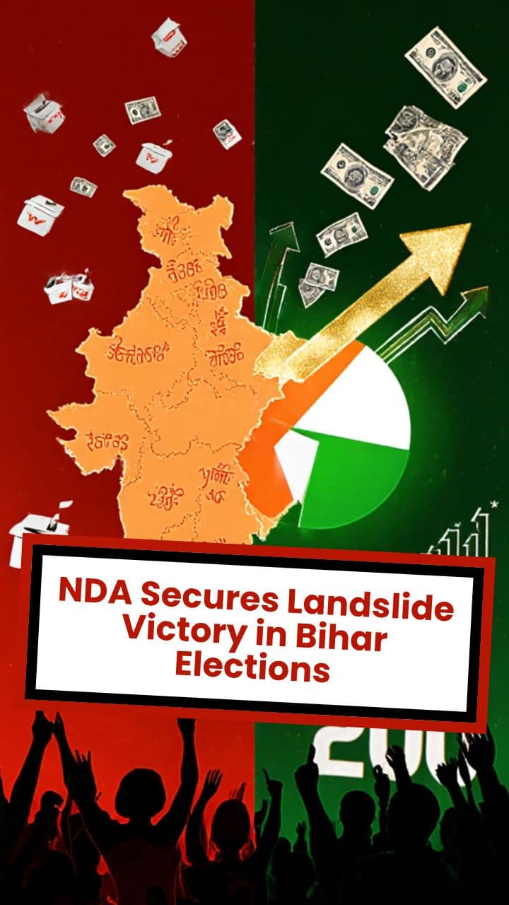 NDA Secures Landslide Victory in Bihar Elections