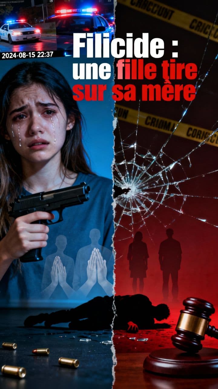 Filicide : une fille tire sur sa mère