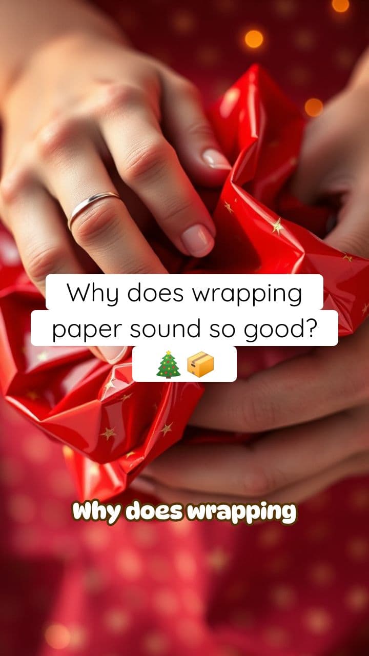 The Science of Crinkling Wrapping Paper