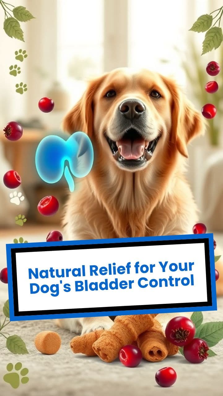 Natural Relief for Your Dog's Bladder Control