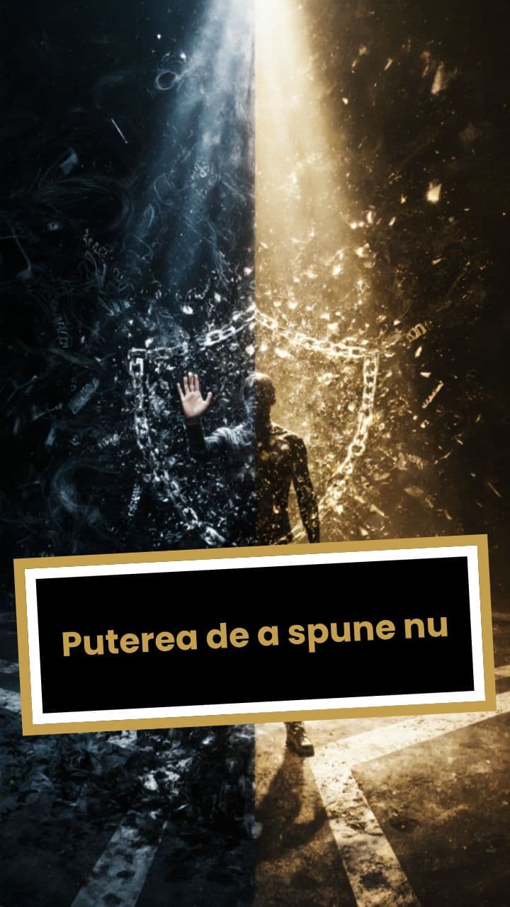 Puterea de a spune nu