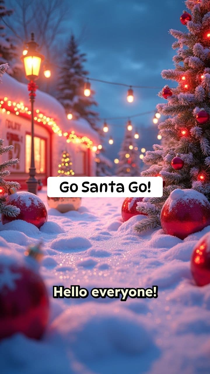 Go Santa Go! Kids Dance Party