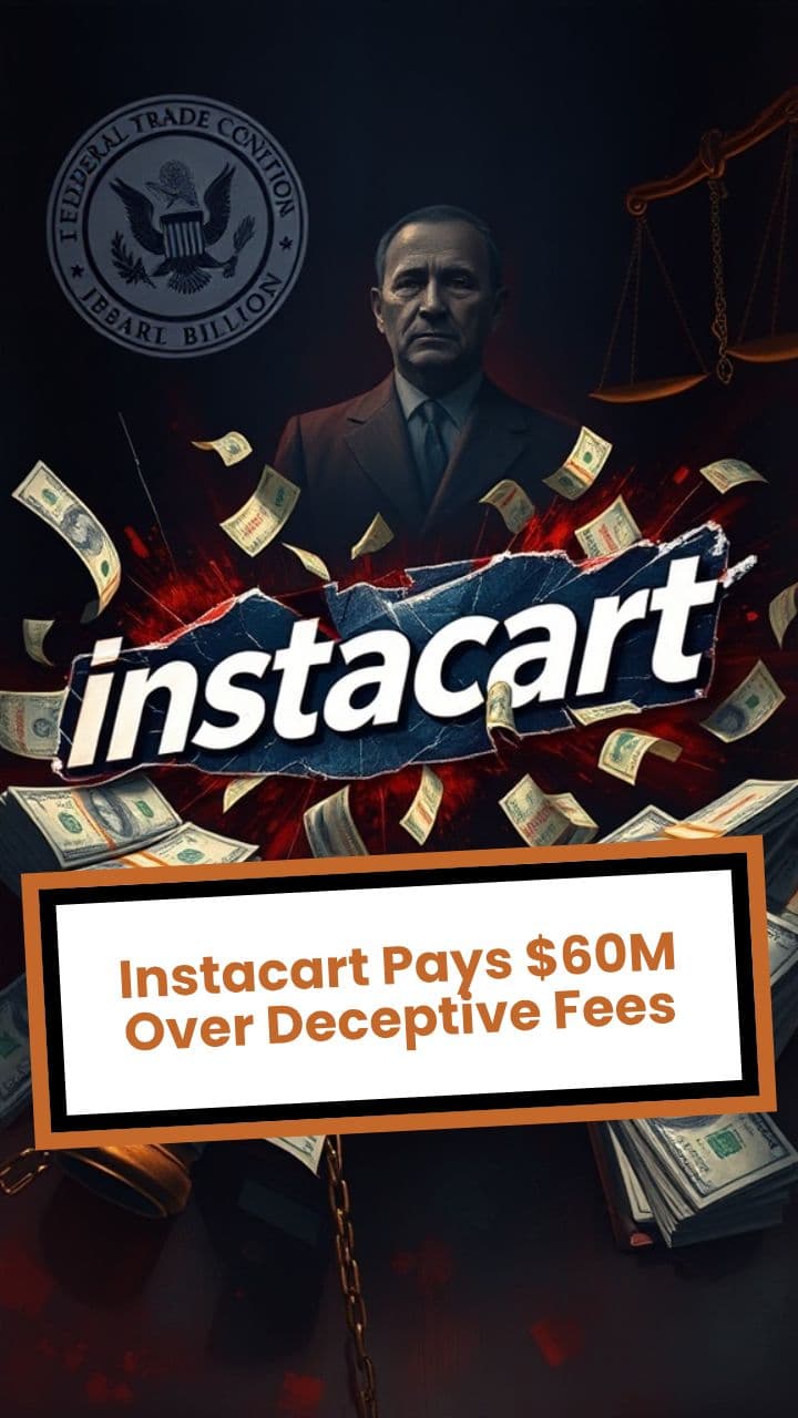Instacart Pays $60M Over Deceptive Fees