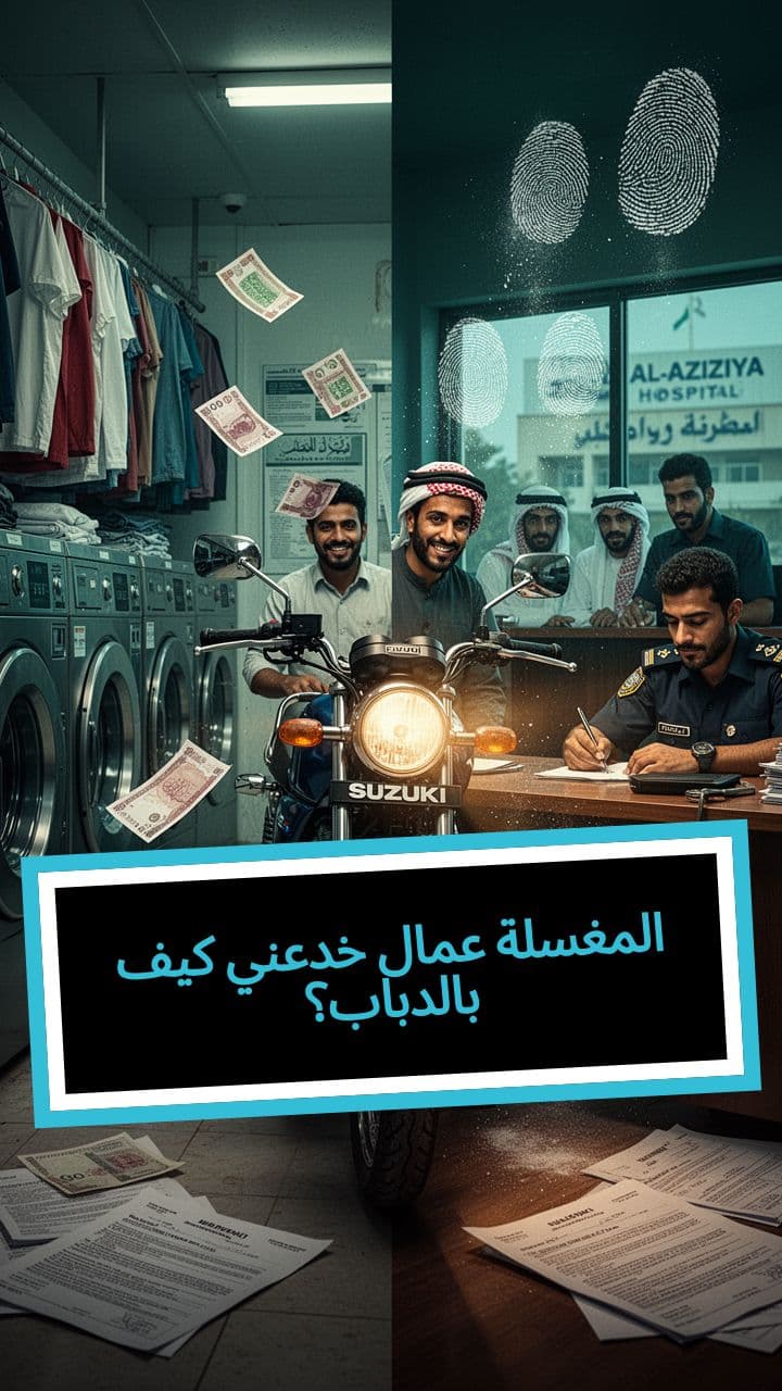 كيف خدعني عمال المغسلة بالدباب؟