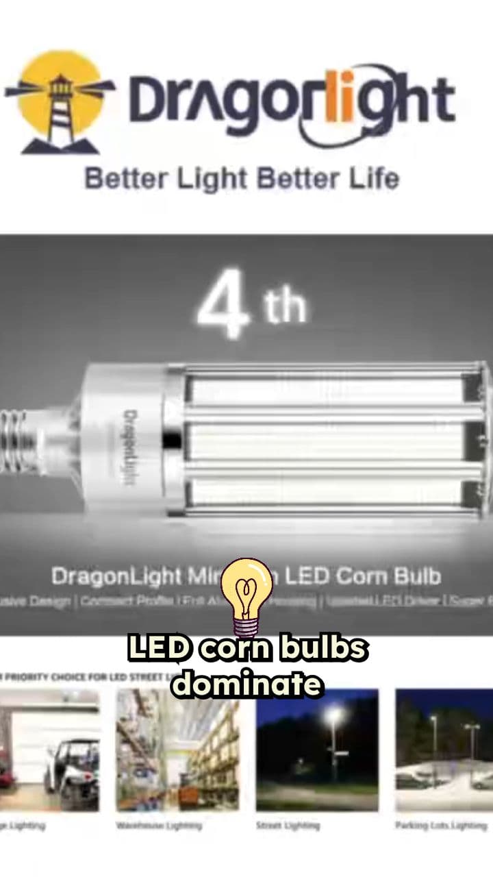 Professional Grade LED Corn Bulbs