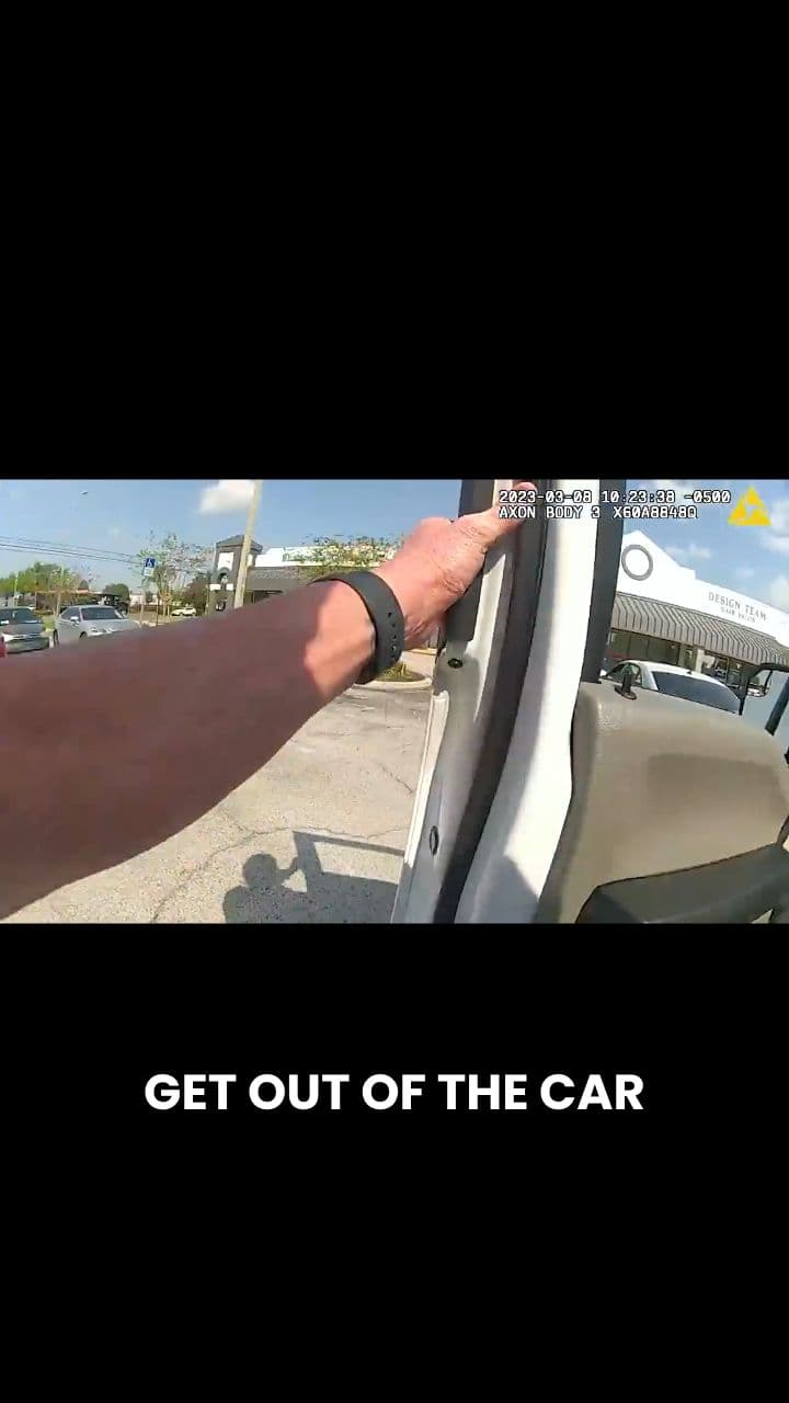 Stop Resisting! He's Gonna Break My Leg!