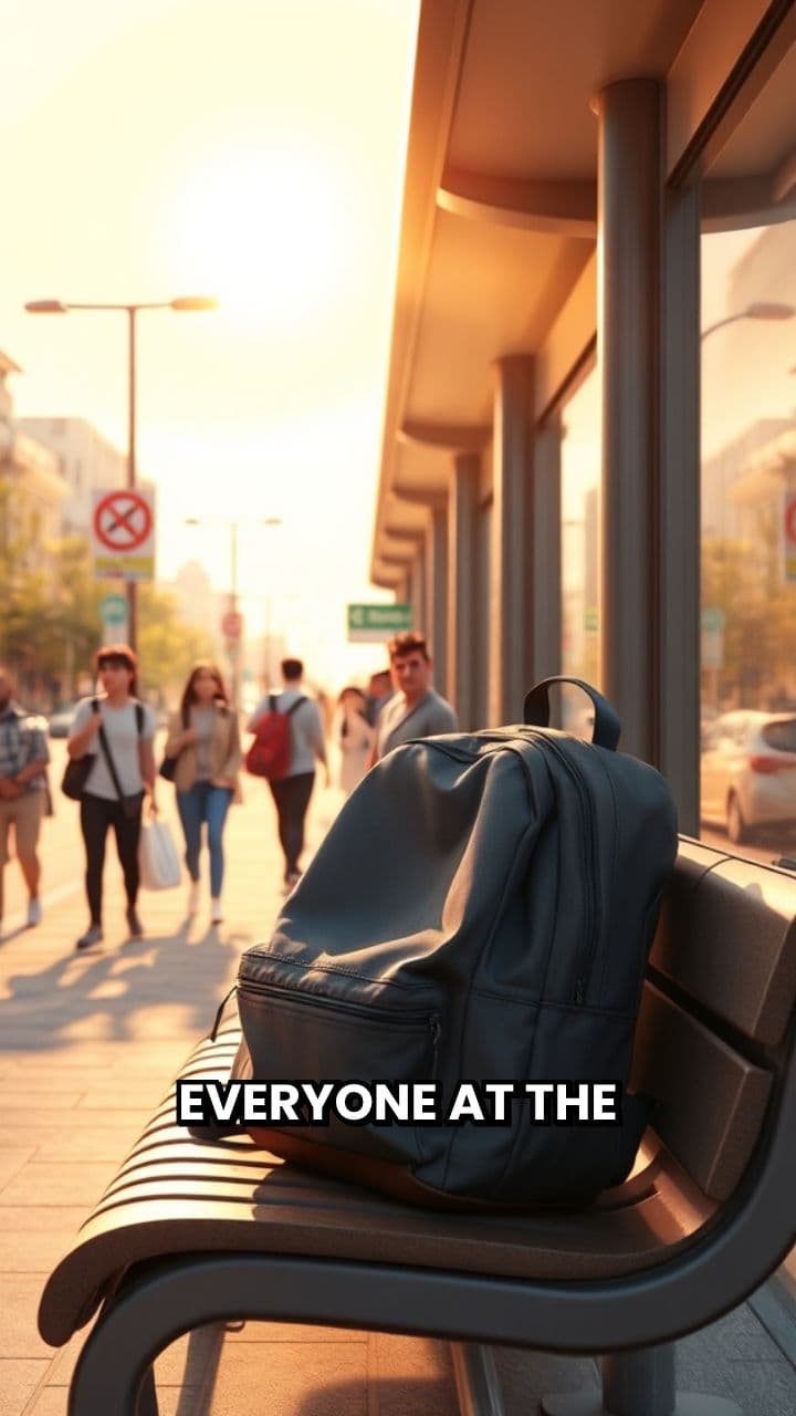 The Bunny at the Bus Stop