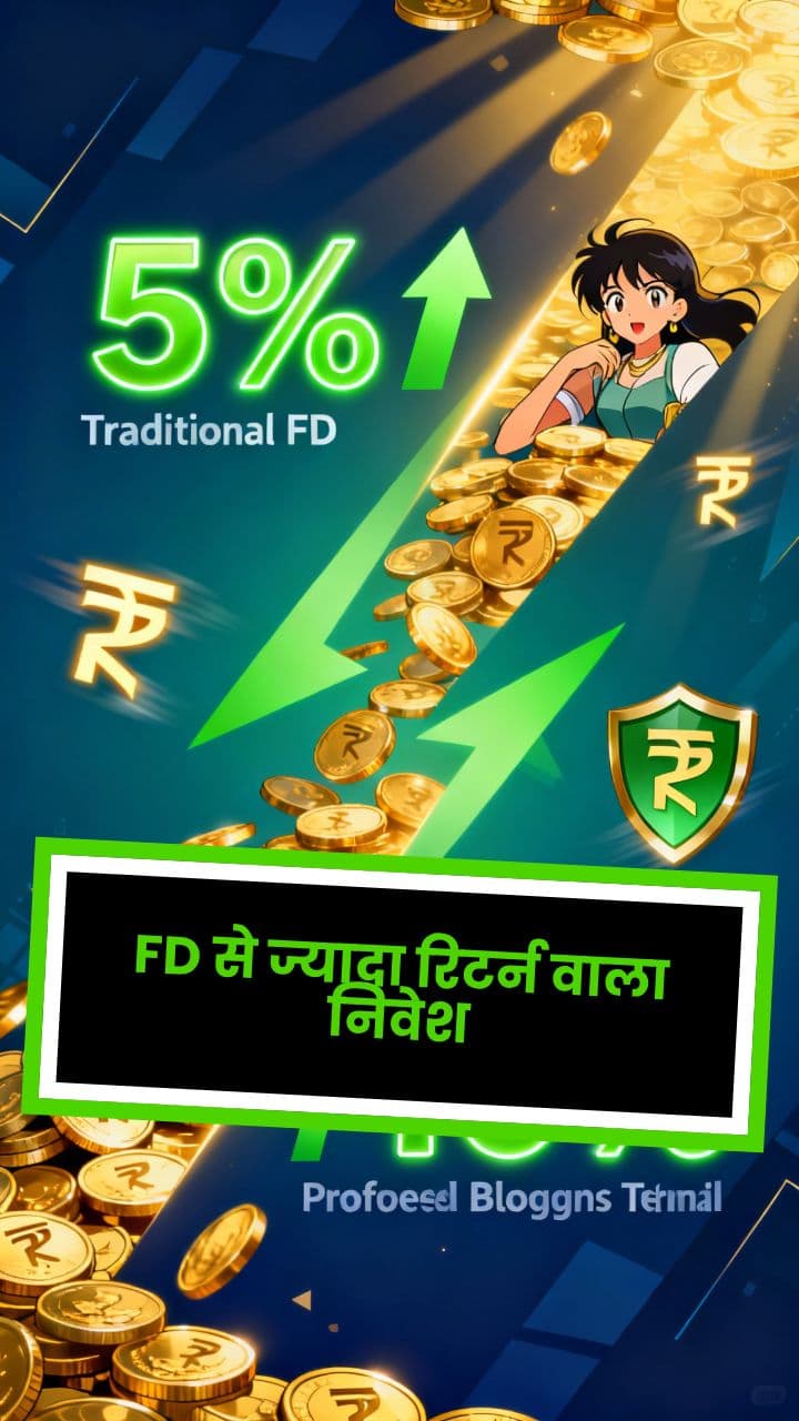 FD से ज्यादा रिटर्न वाला निवेश