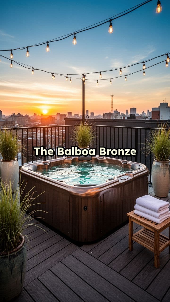 Balboa Bronze Plug-and-Play Hot Tub