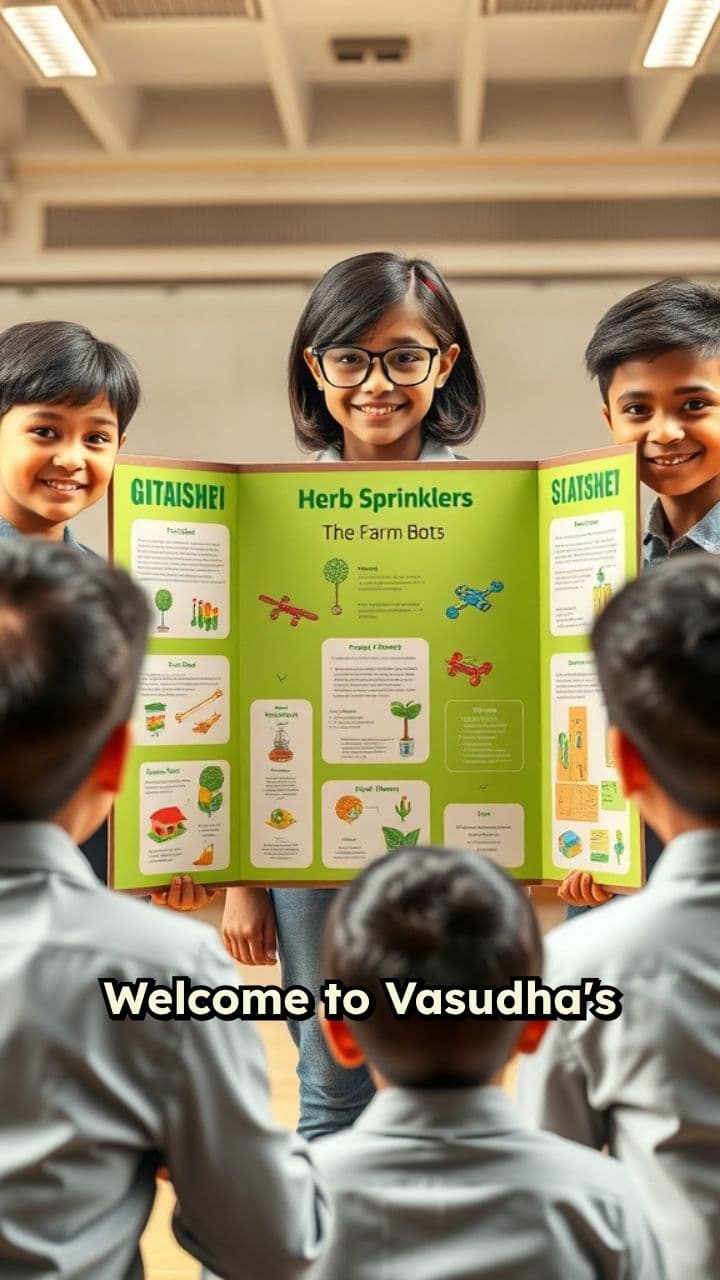 Herb Sprinklers – The Farm Bots: A Science Project Presentation