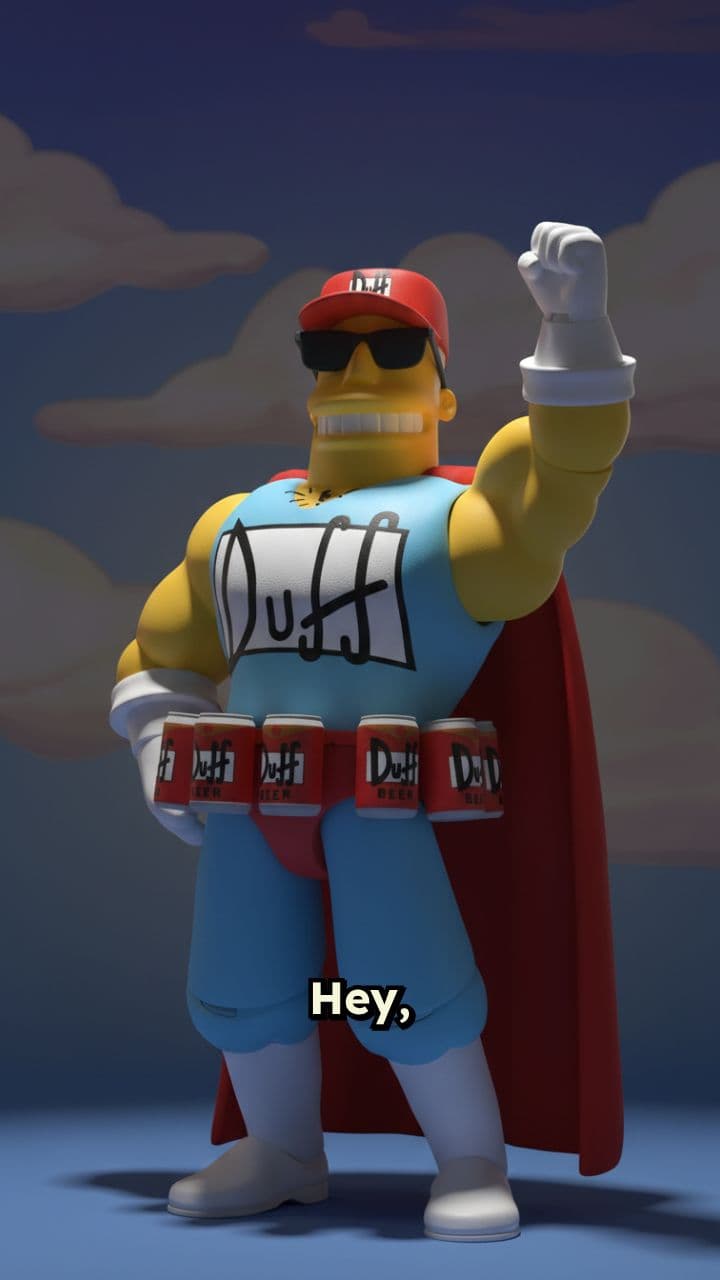 ¡Lleva a casa al Duff-Héroe!