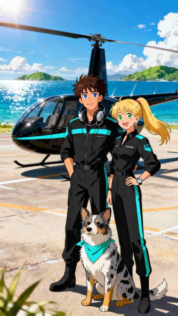 Coastal Helicopter Flights to the Straits