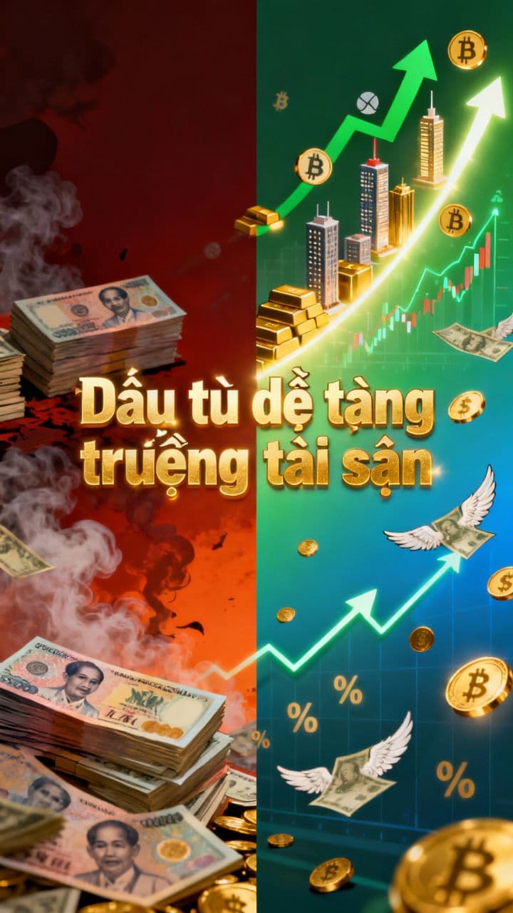 Đầu tư để tăng trưởng tài sản