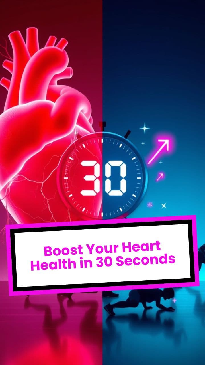 Boost Your Heart Health in 30 Seconds
