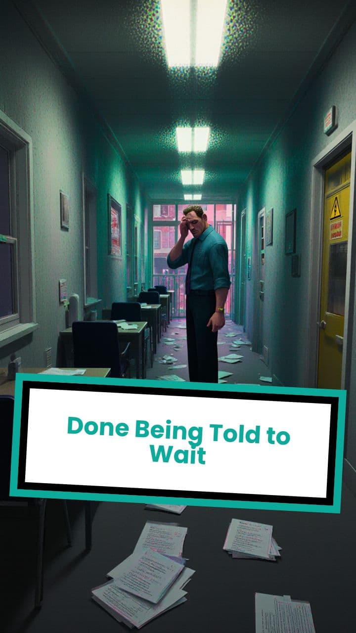 Done Being Told to Wait