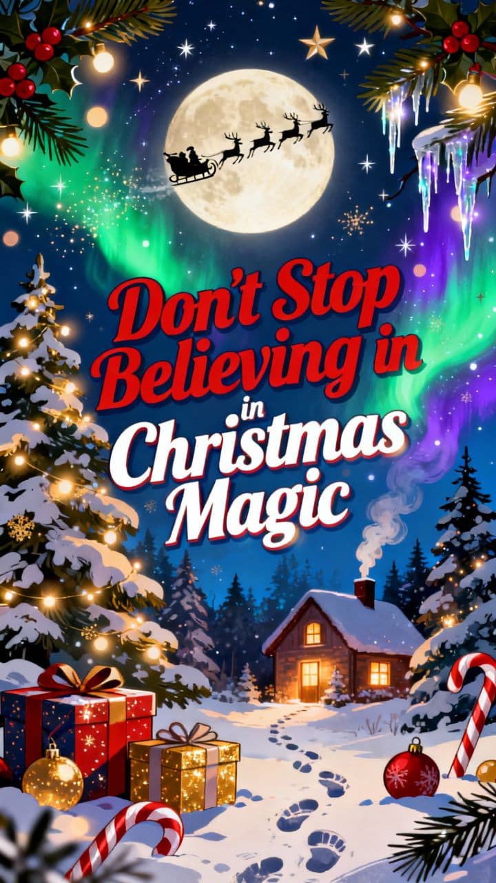 Don't Stop Believing in Christmas Magic