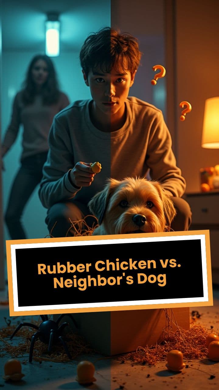 Rubber Chicken vs. Neighbor's Dog