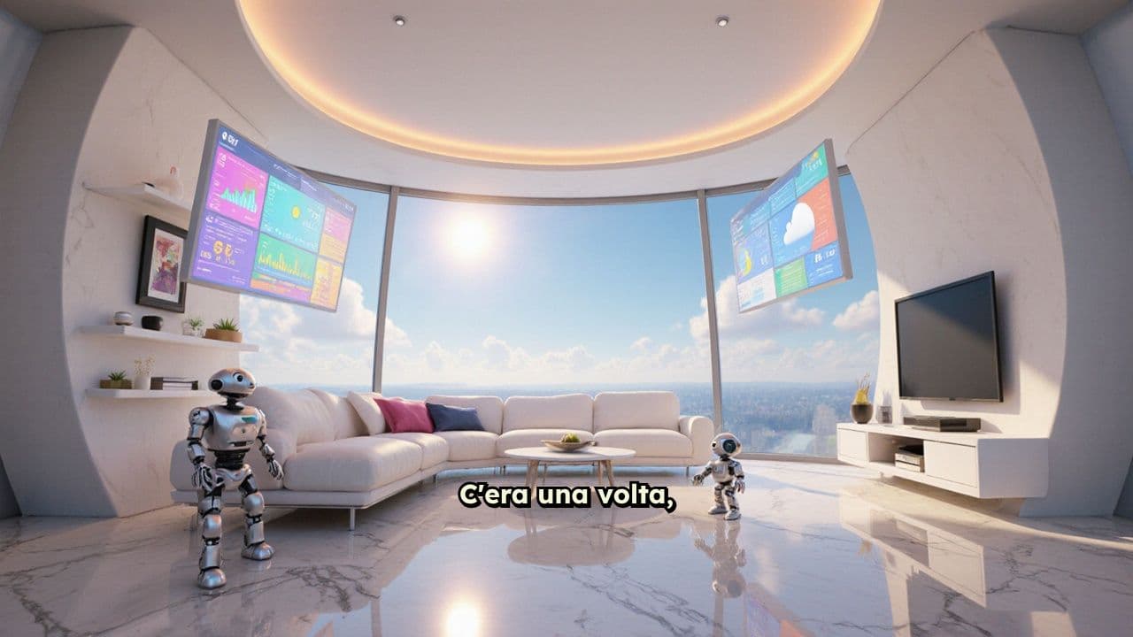 Michele e la casa super tecnologica