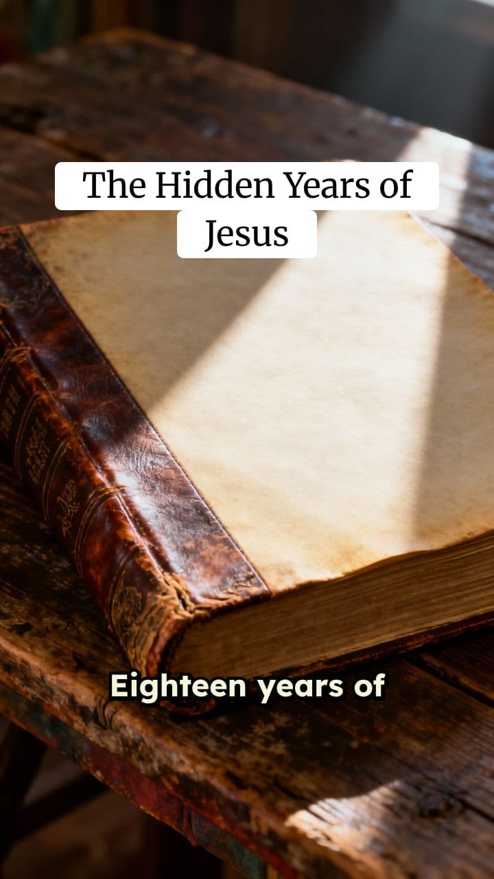 The Hidden Years of Jesus