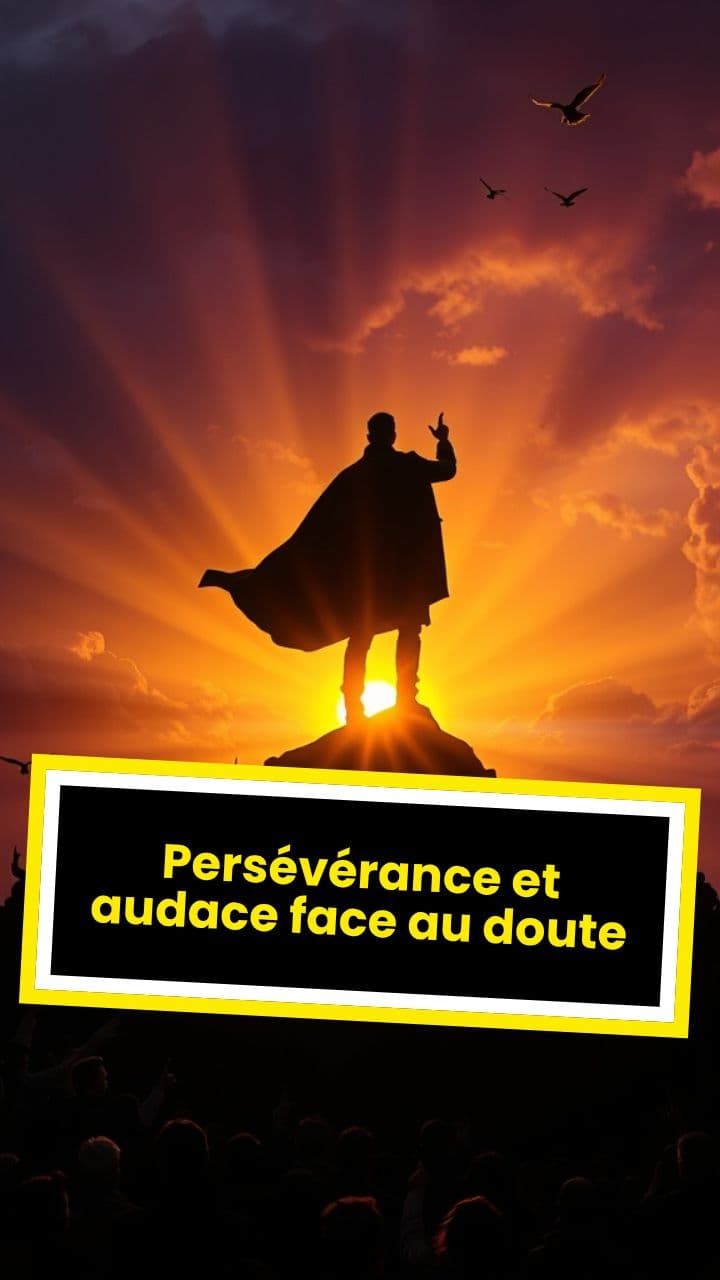 Persévérance et audace face au doute