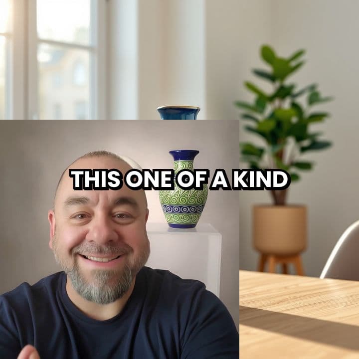 Charlotte Smith Signed Ceramic Vase