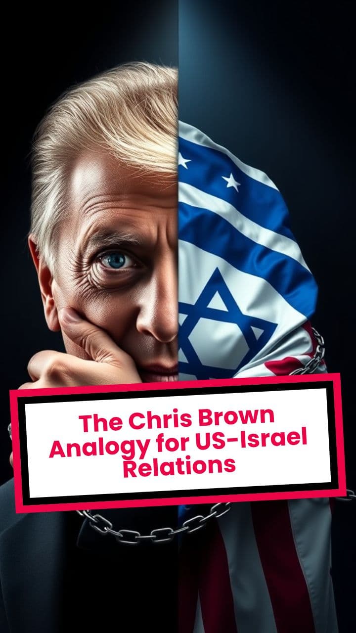 The Chris Brown Analogy for US-Israel Relations