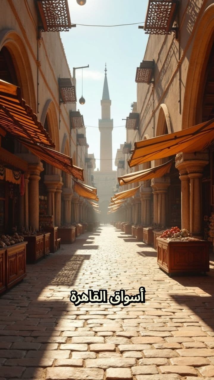 أسواق القاهرة وتنظيمها الثقافي في العصور الوسطى