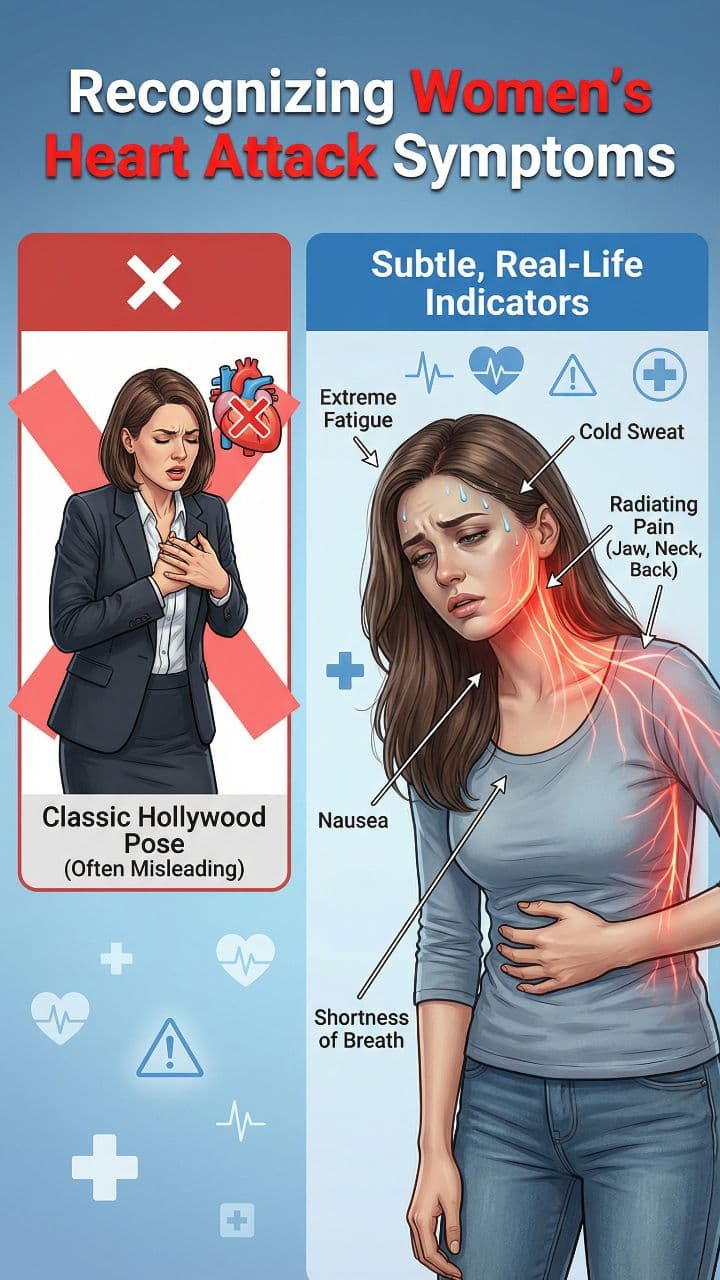 Recognizing Women's Heart Attack Symptoms