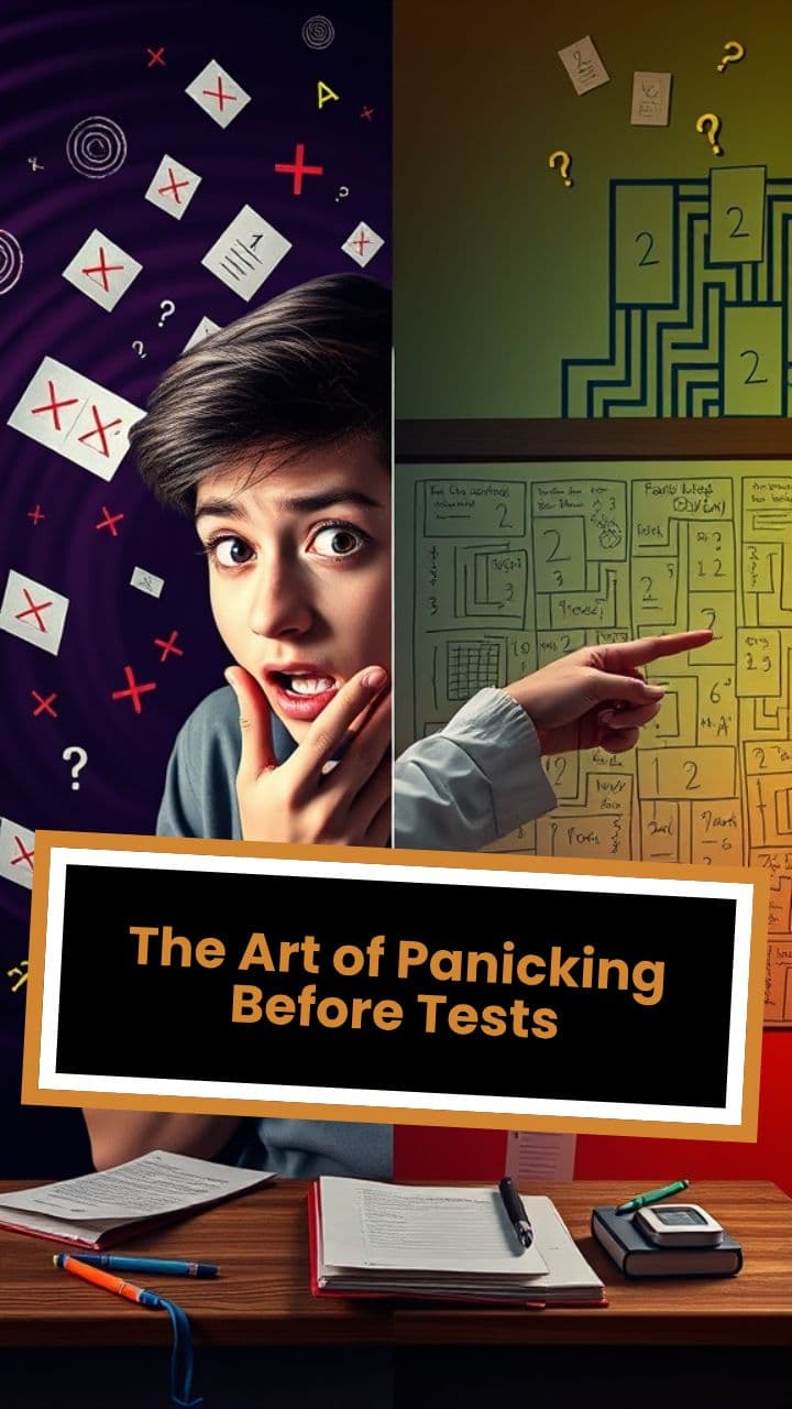 The Art of Panicking Before Tests