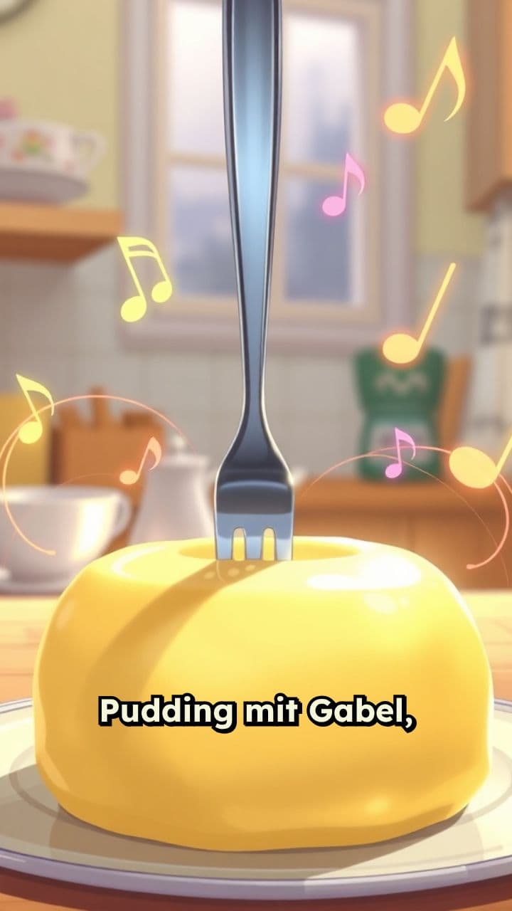 Pudding mit Gabel: Der TikTok-Meme-Song