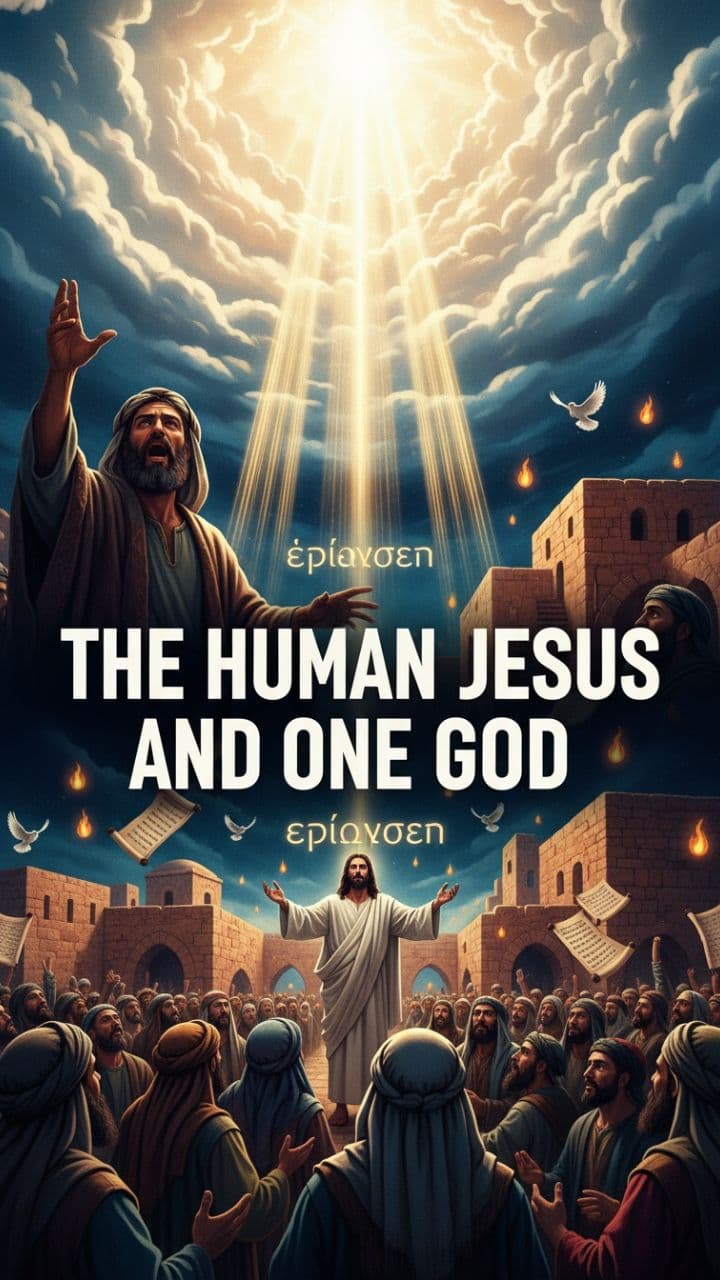 The Human Jesus and One God