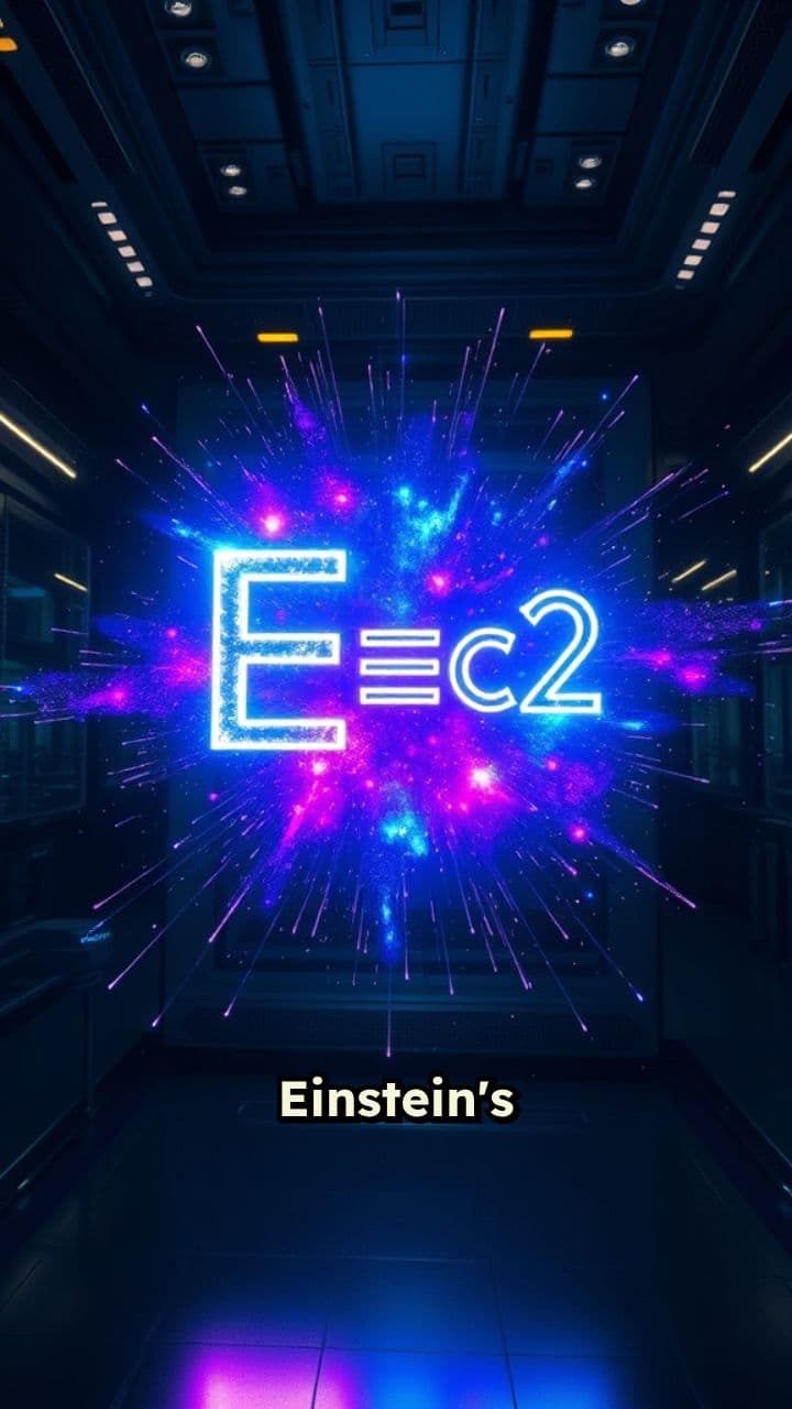 The Cosmic Dance of E=mc²