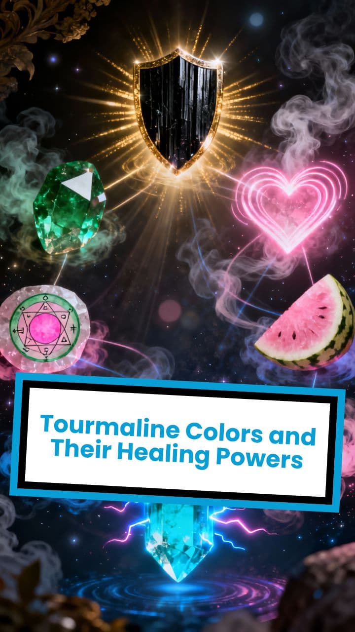 Tourmaline Colors and Their Healing Powers