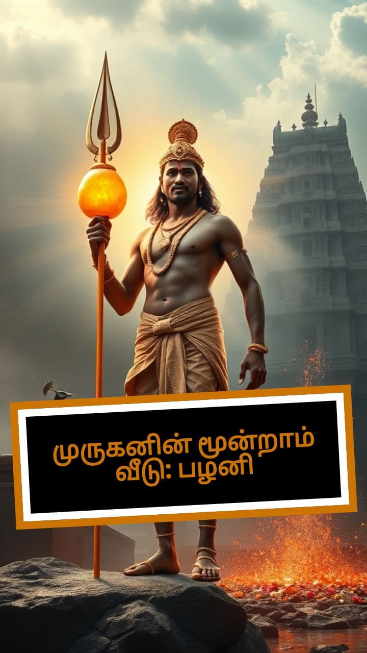 முருகனின் மூன்றாம் வீடு: பழனி