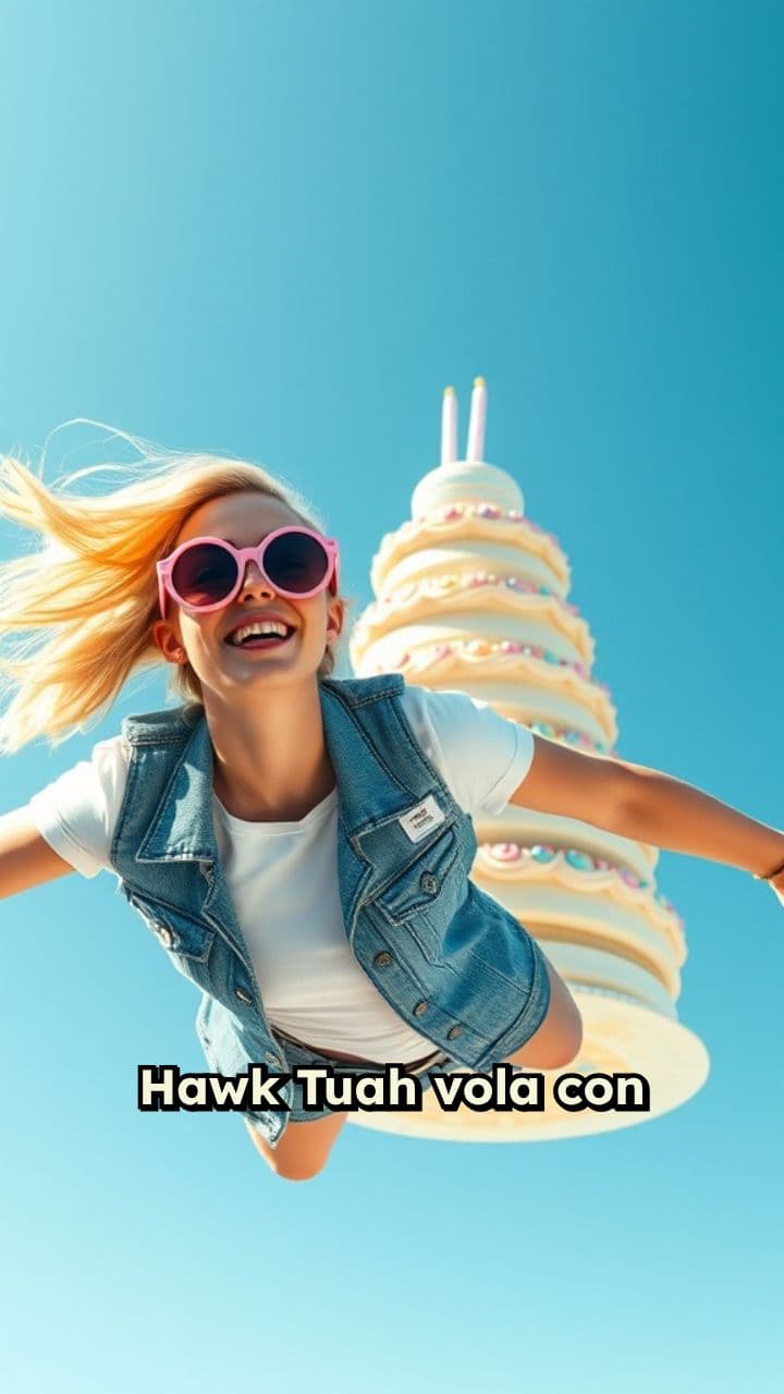 Splat nella torta gigante