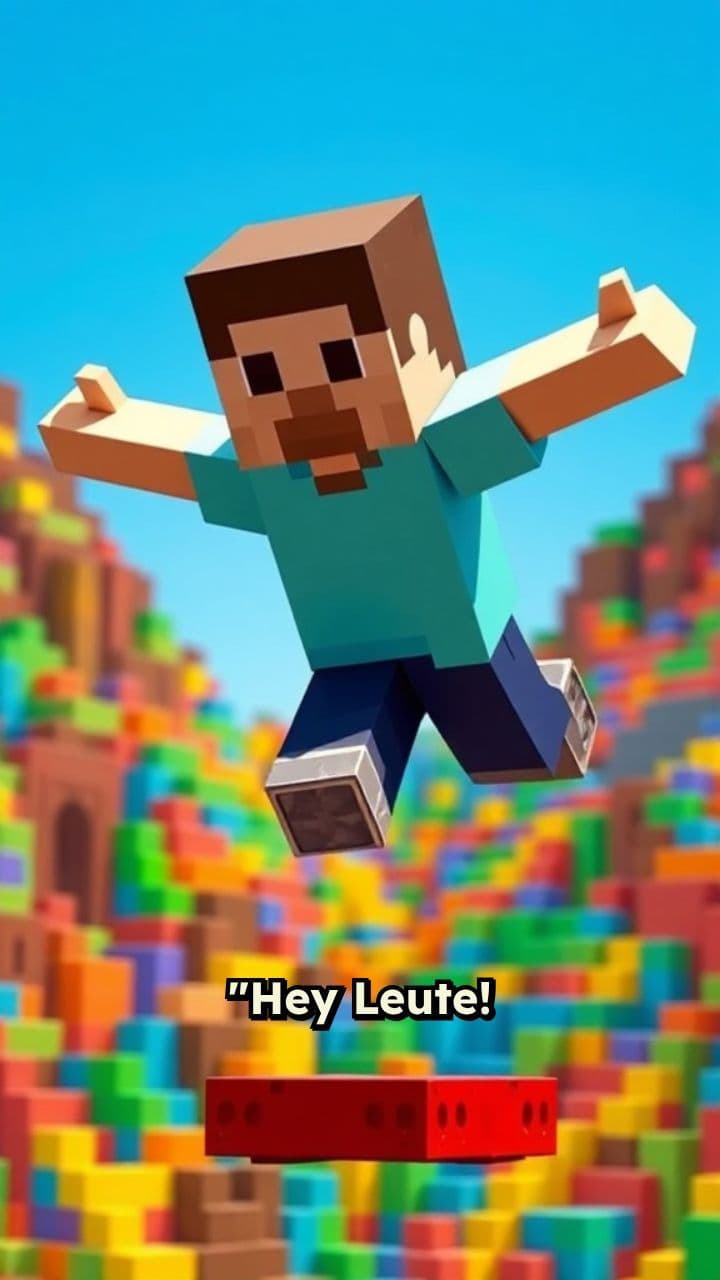 Minecraft Parkour Herausforderung!