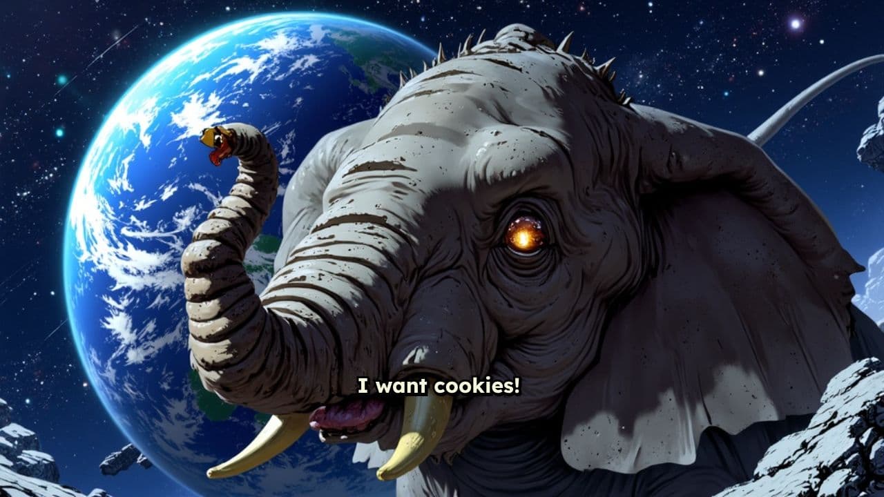 Cookie Craving Elephant Adventure
