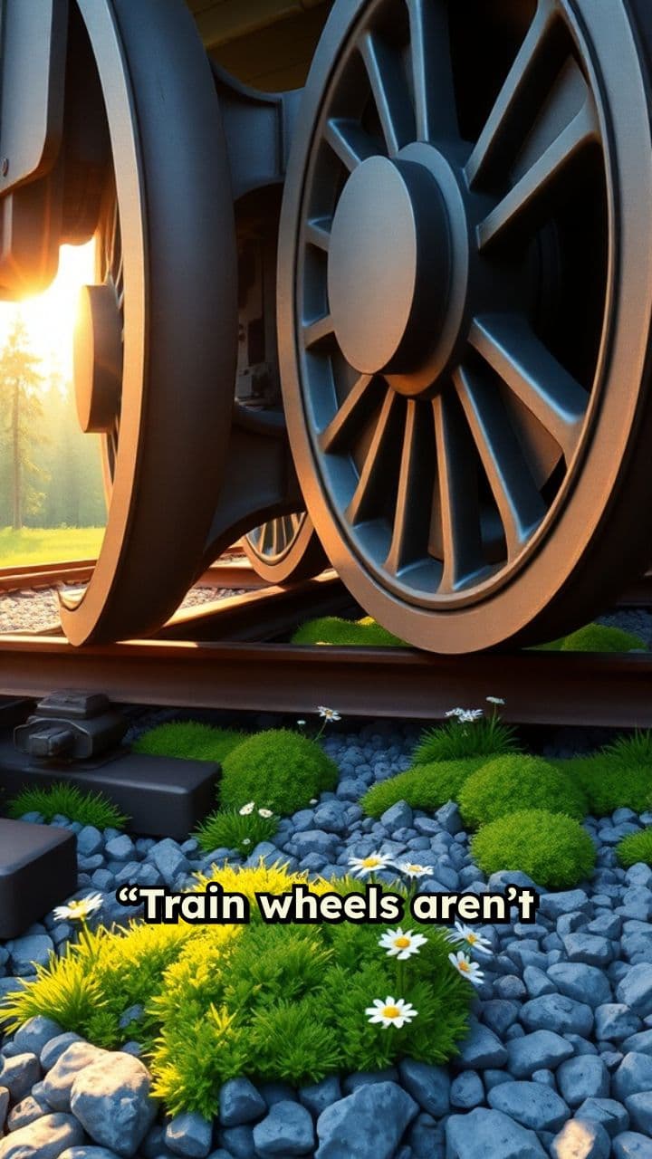 Why Train Wheels Are Tapered